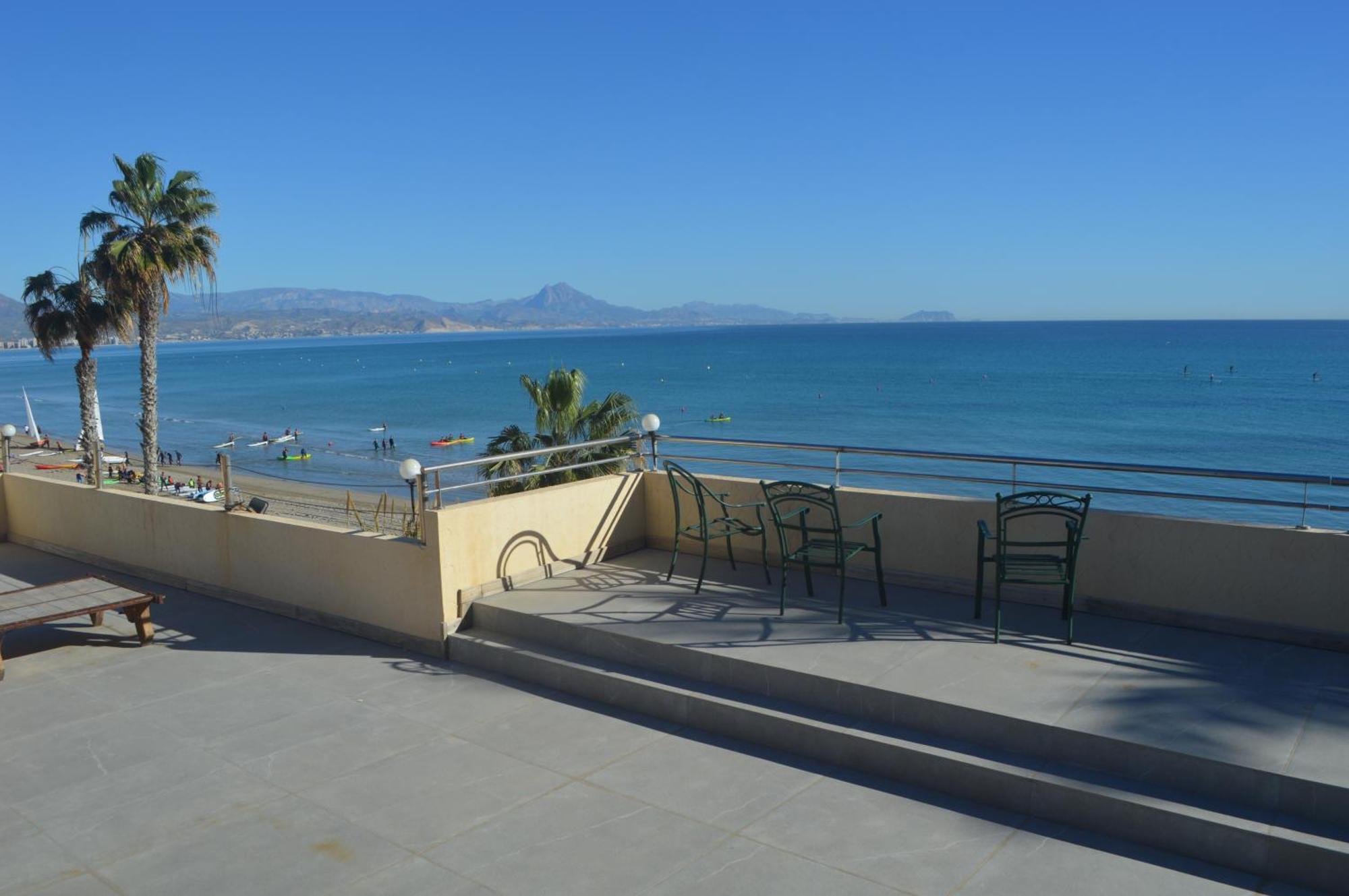 Excepcional Apartamento Loft A Pie De Playa En Chalet Roquetes Alicante Exteriér fotografie
