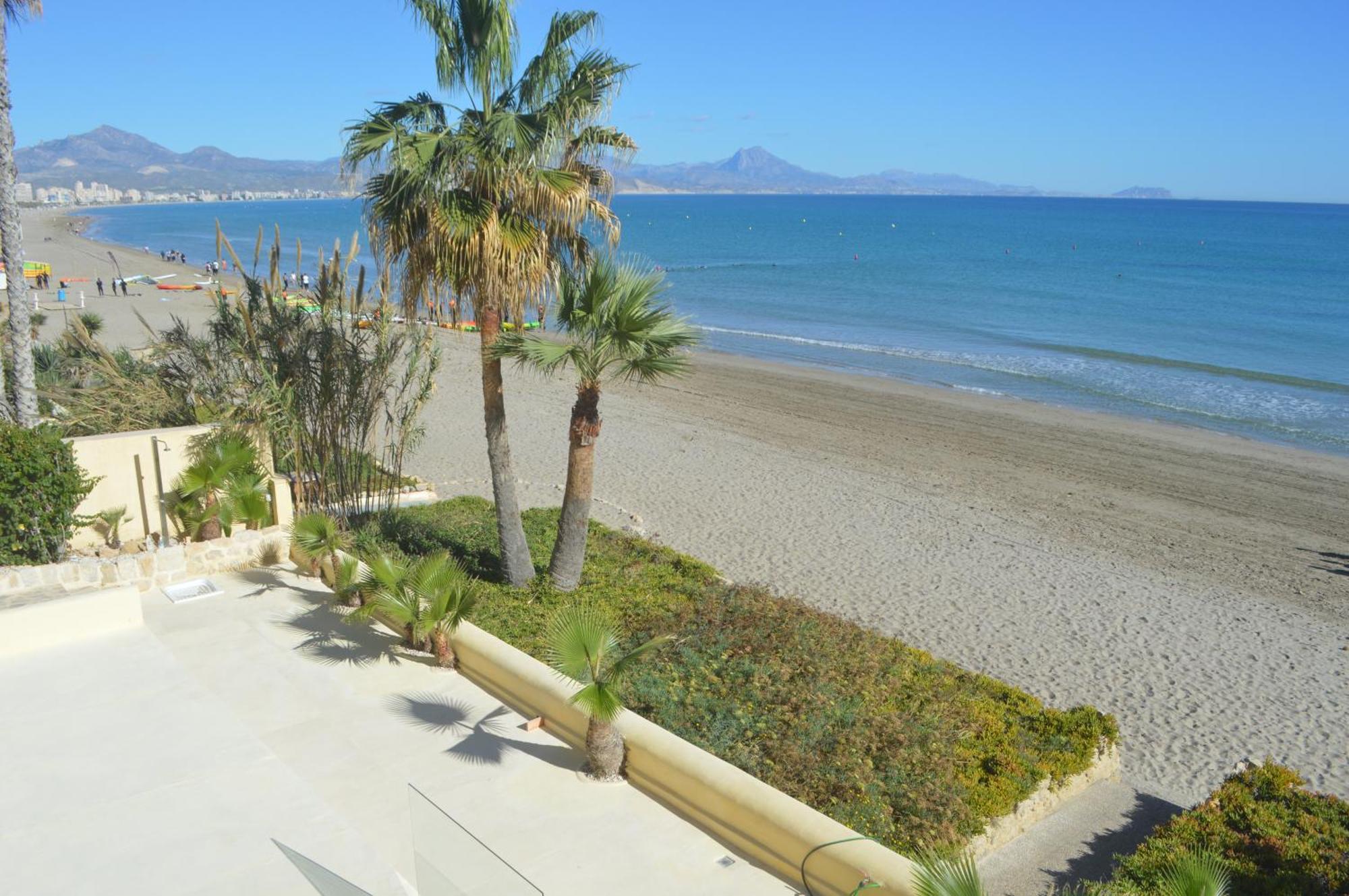 Excepcional Apartamento Loft A Pie De Playa En Chalet Roquetes Alicante Exteriér fotografie